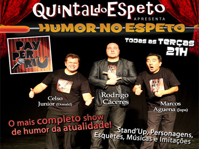 Humor no Espeto - Quintal do Espeto - Moema